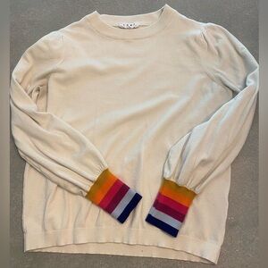 Colorful Cuff Men's Sweater